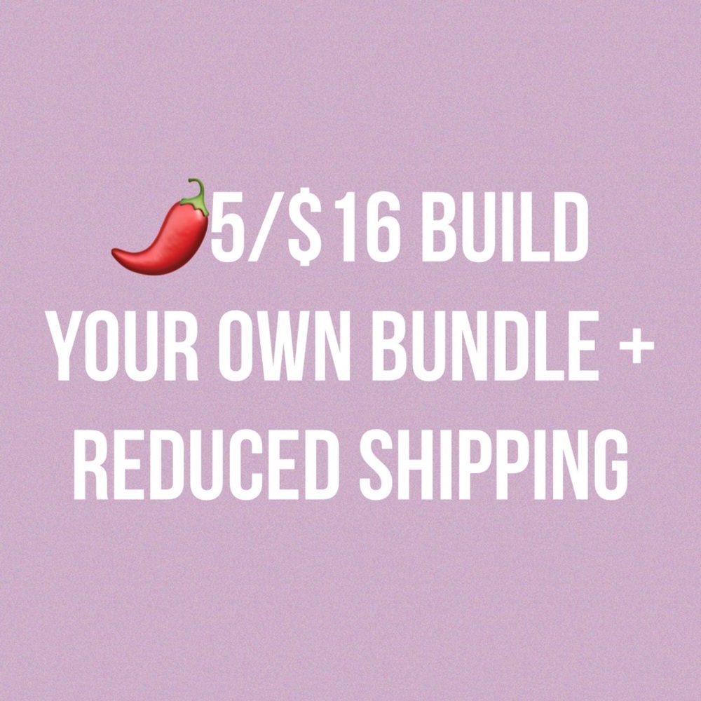 🌶5/$16 & reduced shipping